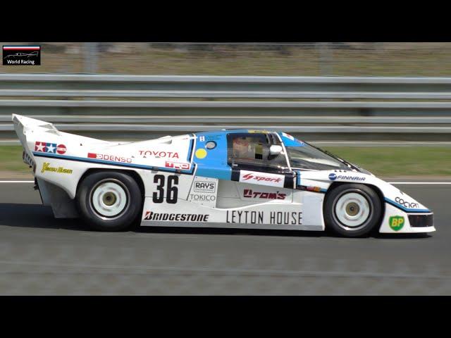 Toyota 85C 500 HP 4 Cylinders Sounds ! Le Mans Classic 2022