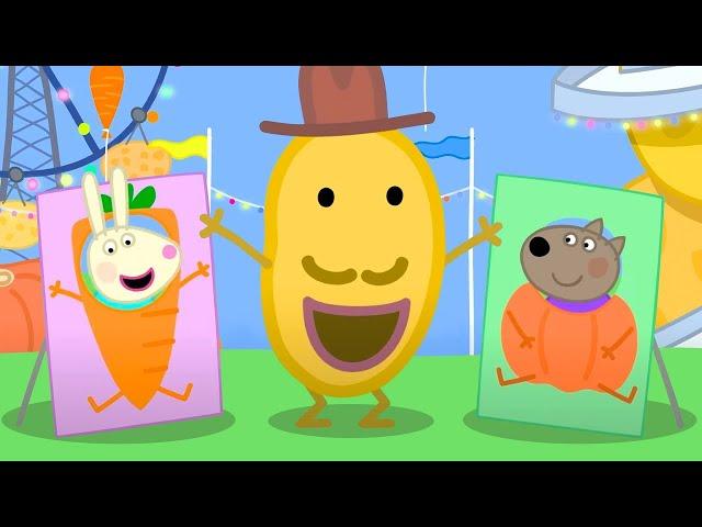 Peppa Pig Goes To Potato City | Kids TV And Stories