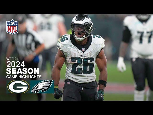 Green Bay Packers vs. Philadelphia Eagles Game Highlights | 2024 NFL Season