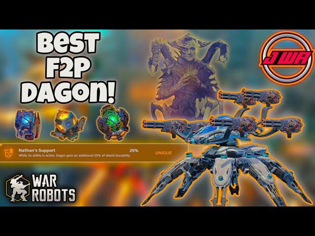 [WR] This Frozen Dagon build is INSANE! war robots update to the 10.3 Dagon gameplay #warrobots