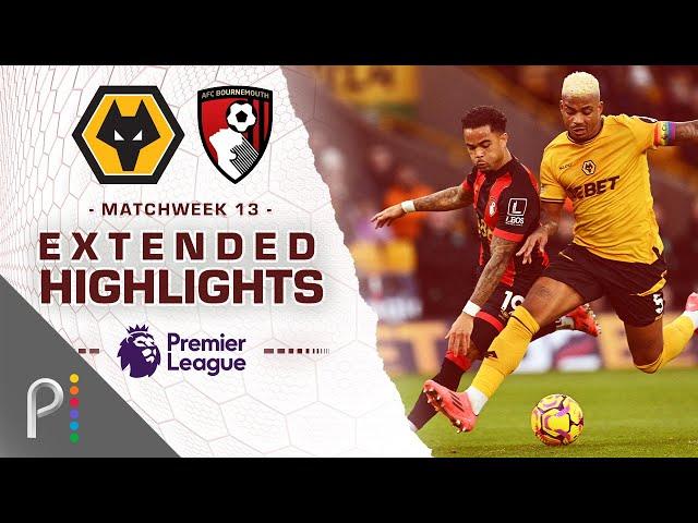 Wolves v. Bournemouth | PREMIER LEAGUE HIGHLIGHTS | 11/30/2024 | NBC Sports