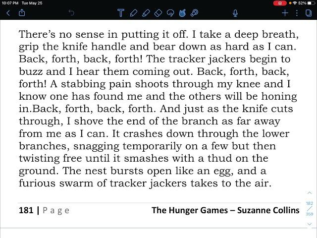 The Hunger Games Chapter 14