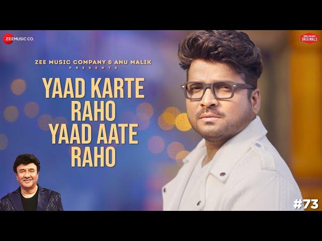 Yaad Karte Raho Yaad Aate Raho | Anu Malik x Shahid Mallya | Vikki Nagar | Zee Music Originals