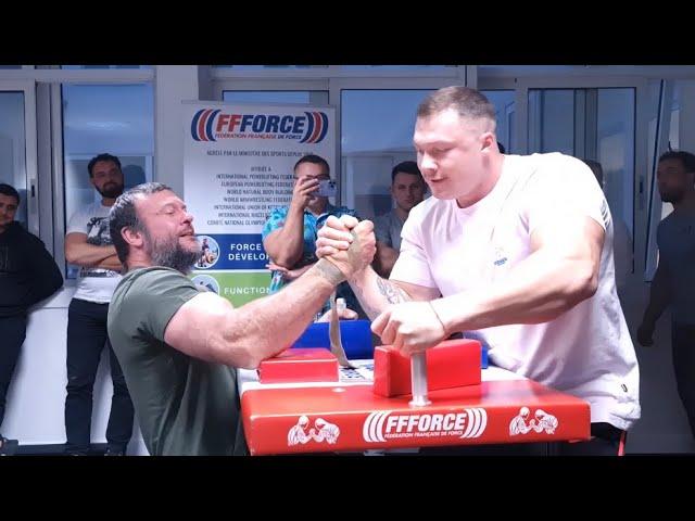 Devon Larratt vs Kalinichenco Serhii sparring session