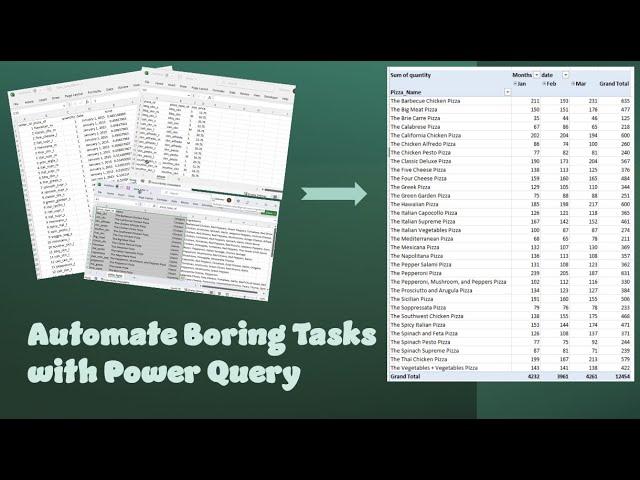 Save time with Power Query!!