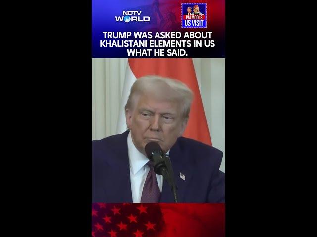 Donald Trump On Khalistan | Donald Trump Was Asked About Khalistani Elements In US. What He Said.