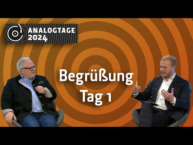 Analogtage 2024 - Eröffnung