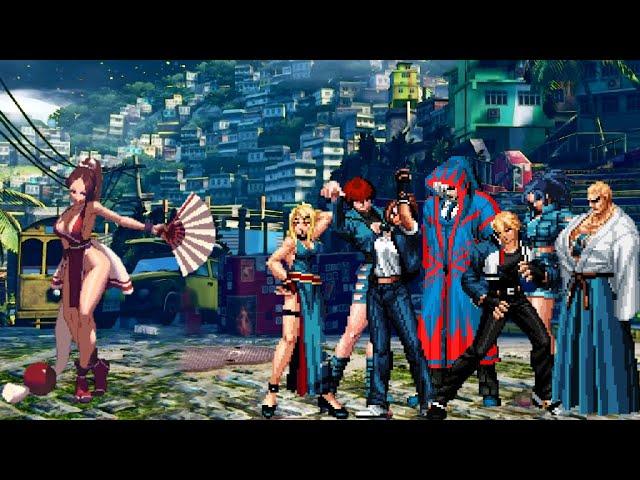 [KOF Mugen Dream Battle] Mai Precious vs 7 Fighters Team [ Battle Royal ]