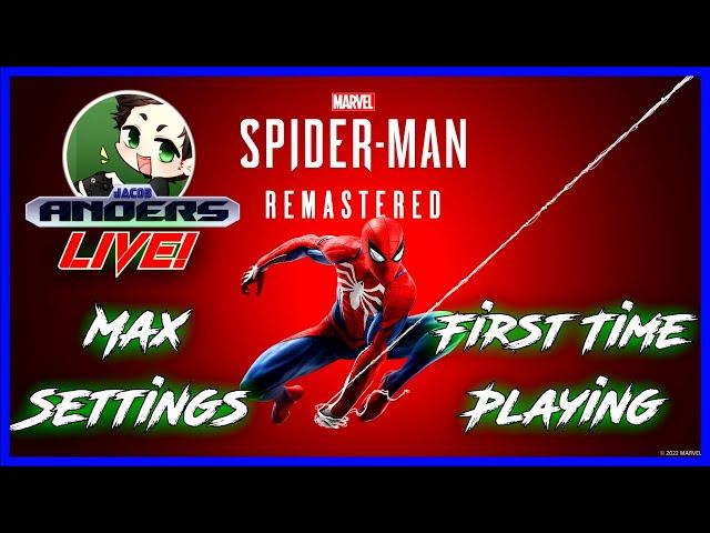 SPIDER-MAN REMASTERED on PC - Max Settings - First Time Playing!