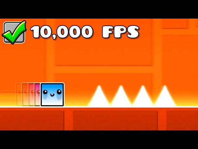 Geometry Dash, но в 10000 FPS