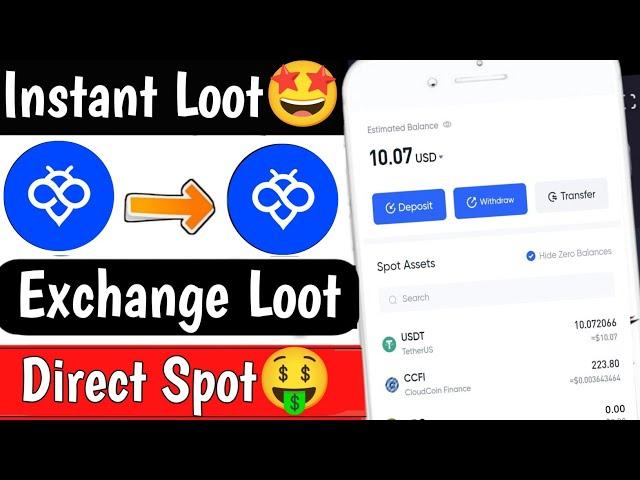 Instant Upto 100$ Spot Bonus Loot | Toobit Exchange Offer | Instant Payment Offer #instant