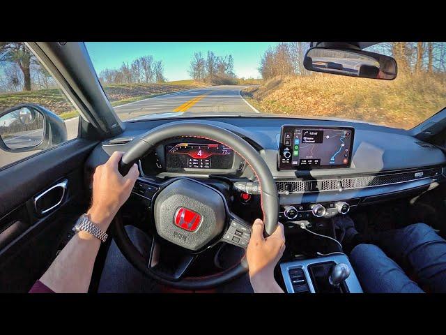 2023 Honda Civic Type R - POV Backroad Blast