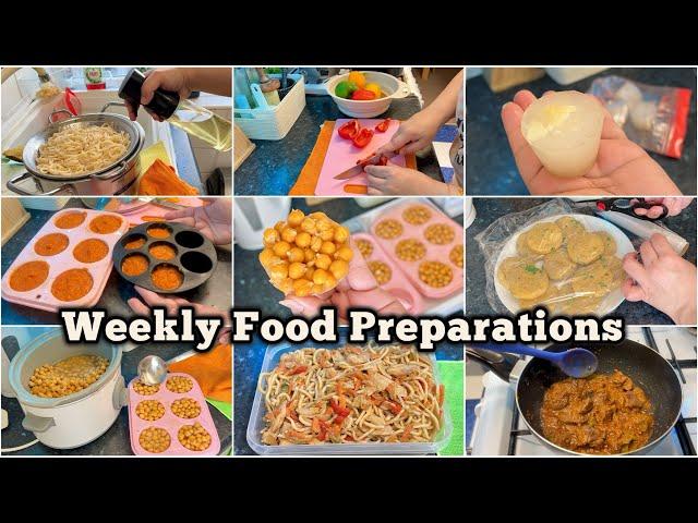 How to Make and store Things to Save Time & Effort | Weekly Food Preparations 