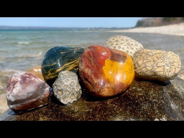 Petoskey, Michigan Rock Hunting