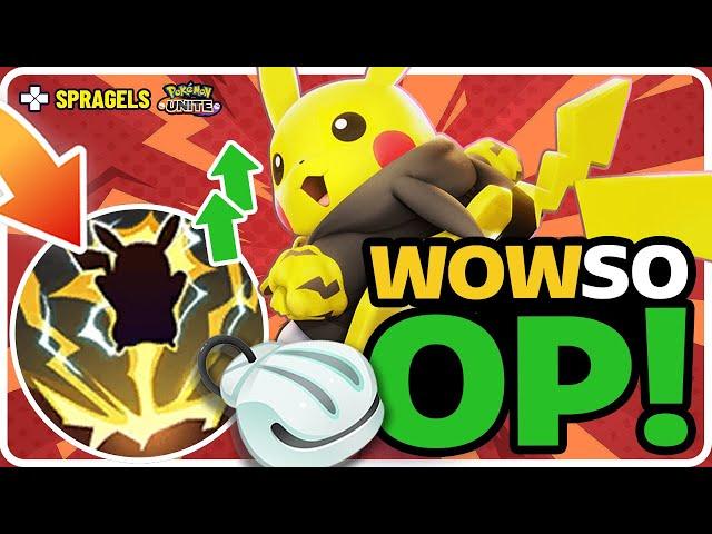 The BUFFED Pikachu ULT Is OP! *Shell Bell Diff* | Pokemon Unite