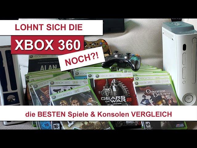 Lohnt sich die Xbox 360 noch? Die BESTEN exklusiv Spiele und Konsolen VERGLEICH