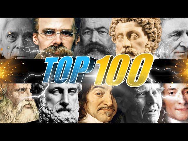 TOP 100 PHILOSOPHERS | Famous Philosophers Of The World