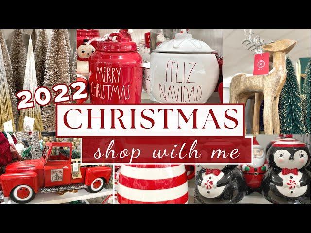 CHRISTMAS Shop with Me 2022 - HomeGoods Christmas Decorations - New Decor!