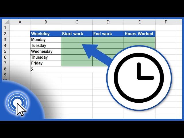 How to Insert and Format Time in Excel