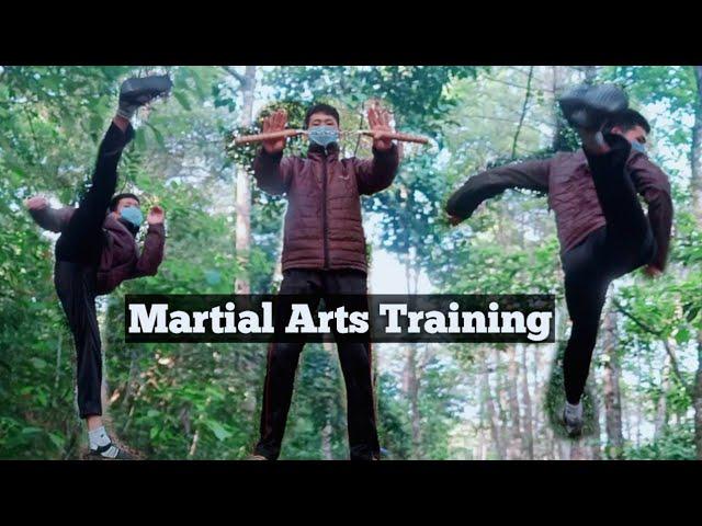 Boxing|Taekwondo|Kickboxing|Nunchuk Training  Vishal Rai 