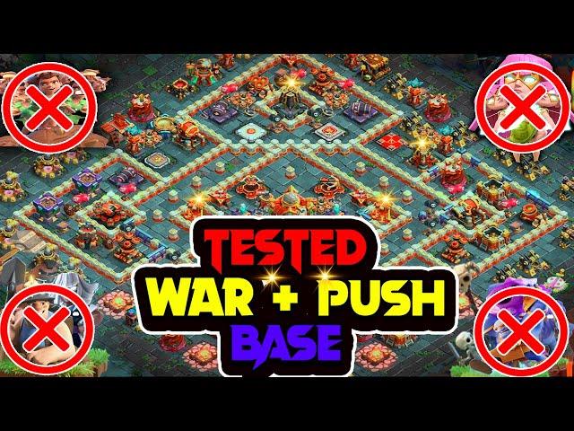 *TESTED* TH16 WAR BASE LINK 2024 | ANTI ROOT RIDER TH16 LEGEND LEAGUE BASE LINK  | Clash of clans