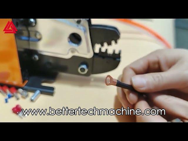 Portable Terminal Crimping Machine Pneumatic Terminal Crimper AM-10 | Bettertech