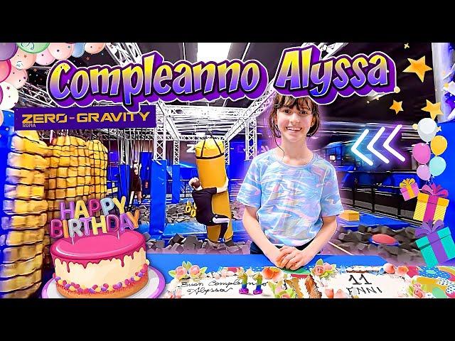 Compleanno Alyssa da Zero Gravity 