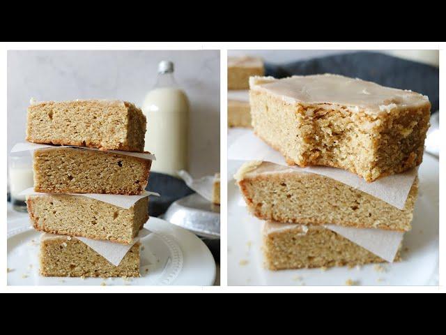 Maple Brown Butter Blondies || Life Above the Clouds