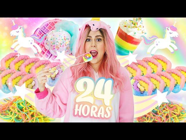 24 HORAS COMIENDO UNICORNIO | MIS PASTELITOS