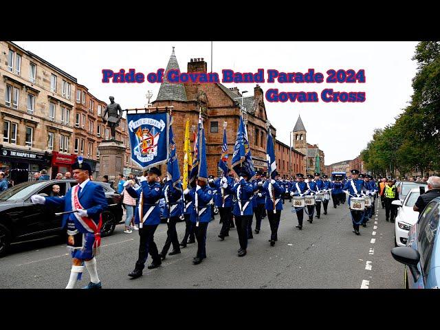 Pride of Govan (POG) - 2024 Band Parade - Govan Cross