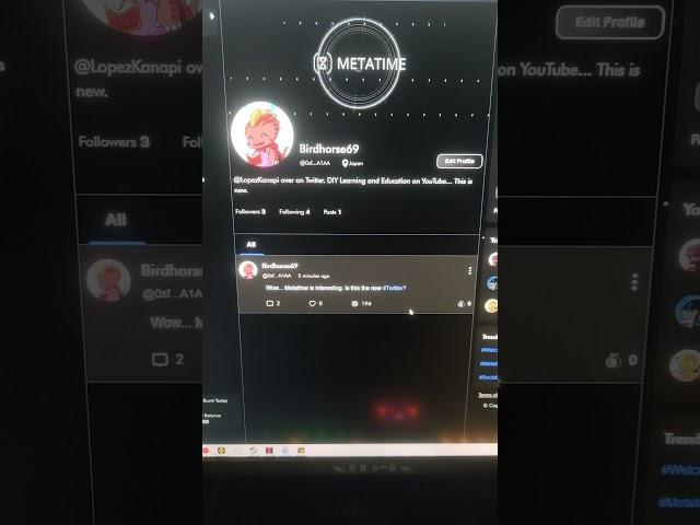 Metatime beta test is now live. This could change the influencer and social network we're used to.