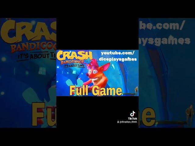 Join My Full Walkthrough Of Crash Bandicoot 4!