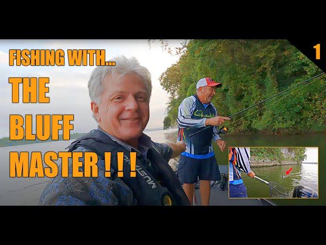 BLUFF FISHING SECRETS with Ronnie Leatherwood (The Bluff Master) on PICKWICK LAKE!