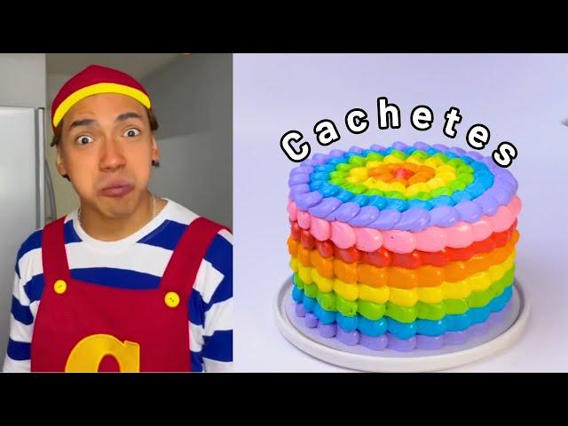 1 hora de los MEJORES Tiktoks de @Rubén Tuesta y CACHETES  // Storytime con pastel  Parte #58