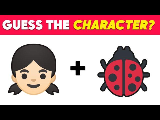 Guess The MIRACULOUS Character By EMOJI