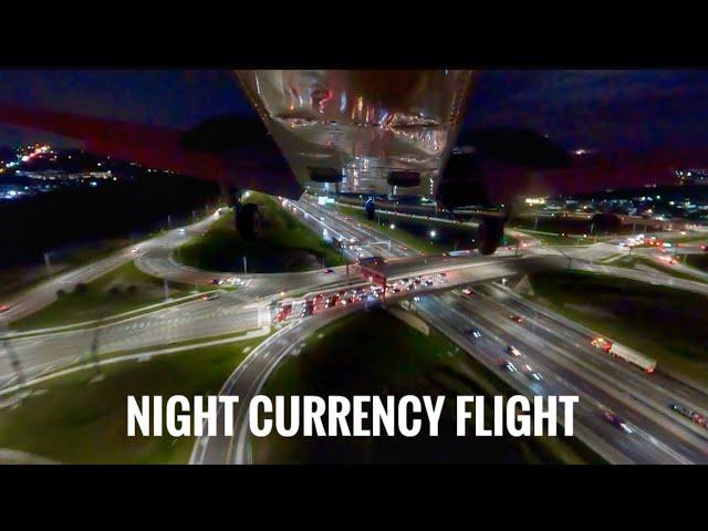 BUSY AIRPORT- NIGHT CURRENCY FLIGHT IN BEAUTIFUL SOUTH FLORIDA -  FD08 to KBCT