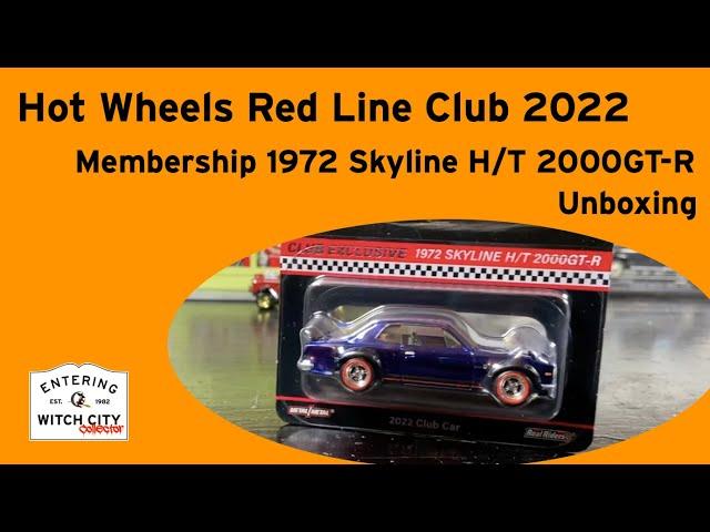 Hot Wheels RLC 2022 Skyline Membership Car Unboxing