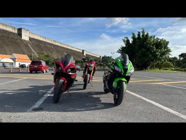 Motorcycle vlog trip : บะหมี่โหน่งนครนายก