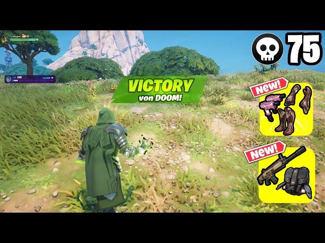 75 Elimination Solo Vs Squads "Zero Build" Gameplay Wins (Fortnite Chapter 5)