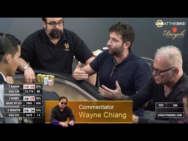 Poker Legend Daniel Negreanu SLAPS Phil Ivey Story by Joe Stapleton on Live at the Bike feat. Wayne