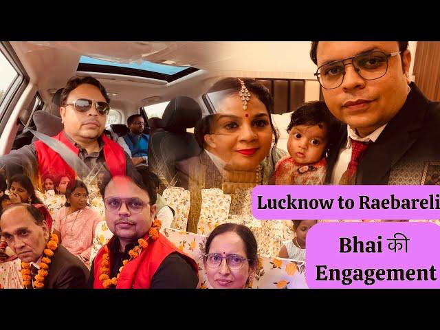 Bhai की Engagement | Lucknow to Raebareli by XUV 3XO | @explorewithamit