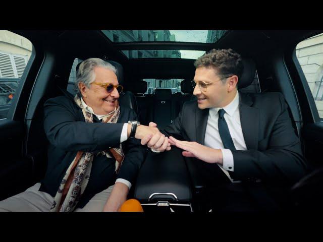 Loris Giuliano & Christian Clavier en balade