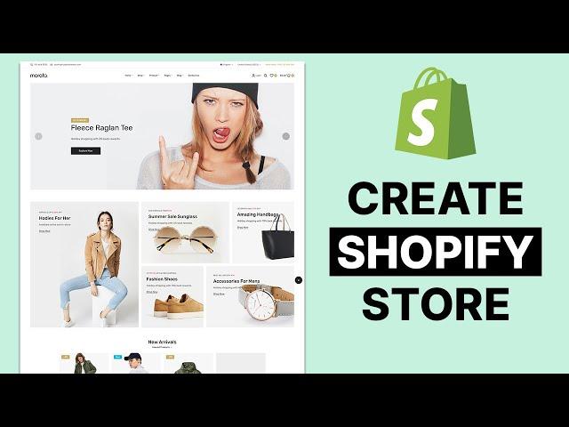 How To Create a Shopify Store Step by Step ( 2024 )  #shopify #store