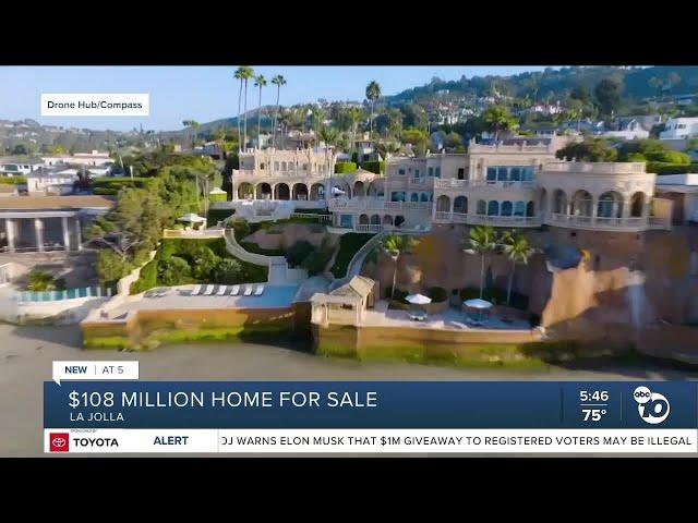 Inside look: $108 million home for sale in La Jolla