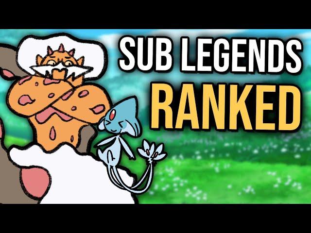 Ranking EVERY Sub-Legendary Pokemon Competitively.