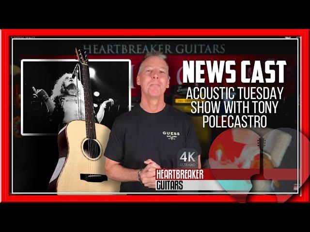 News Segment with Tony Polecastro and Heartbreaker Guitars!