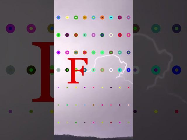 Updated Dot Concept - Simple Minimalist Modern Art With Python Manim. Relaxing Rain & Thunder Sound.