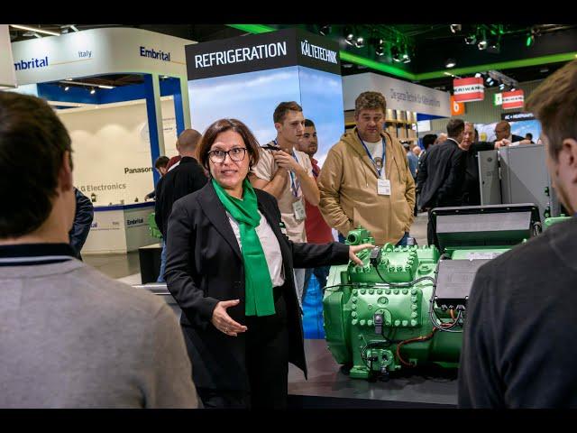 BITZER expert Rut Martinez on the new 8-cylinder CO2 compressor