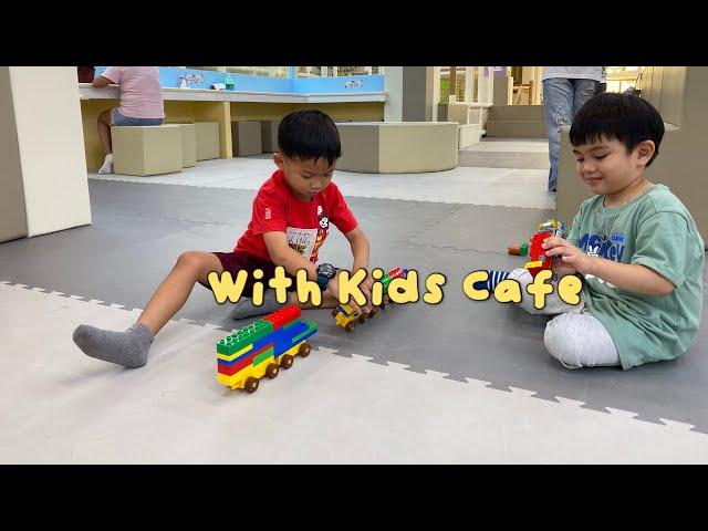 With Kids Cafe | Kid-friendly cafe | #trending #trend #kids #kidsvideo #playground #cafe #nice