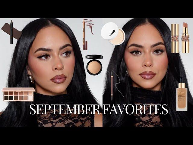 SEPTEMBER FAVORITES | GRWM sharing all my go to makeup products for the month